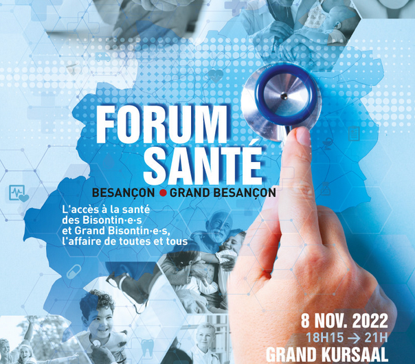 Forum santé le 8/11 à Besançon
