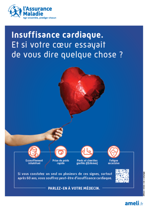 Affiche : Insuffisance cardiaque