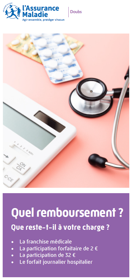 Flyer - Quel remboursement ? que reste-t-il à votre charge ?
