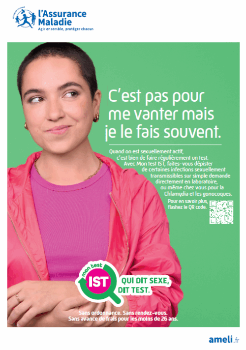 Affiche Mon test IST - Souvent