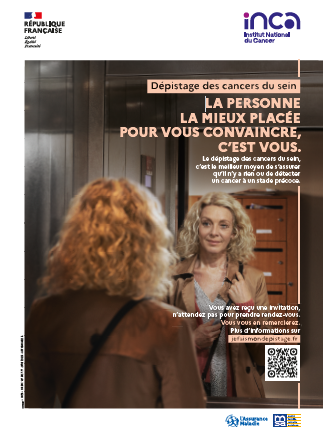 Affiche dépistage du cancer du sein
