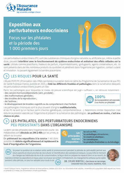 Mémo Exposition aux perturbateurs endocriniens